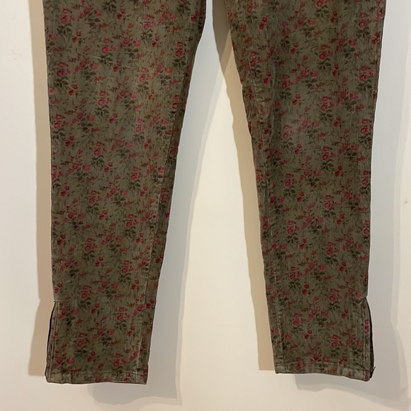 Maison Scotch Floral Print Corduroy Pants Size 31 - Picture 5 of 16